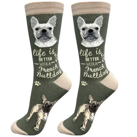 French Bulldog Socks