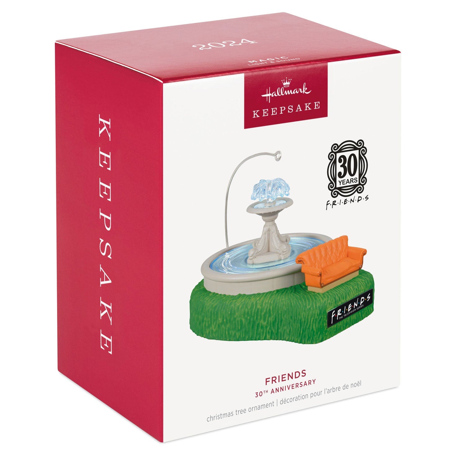 Friends 30th Anniversary 2024 Keepsake Ornament