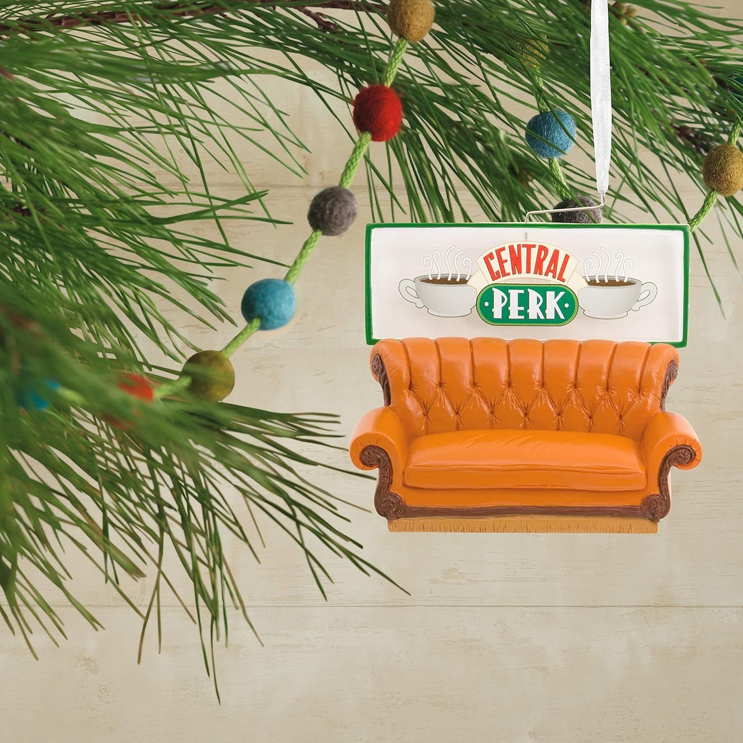 Friends Central Perk Cafe Couch Hallmark Ornament