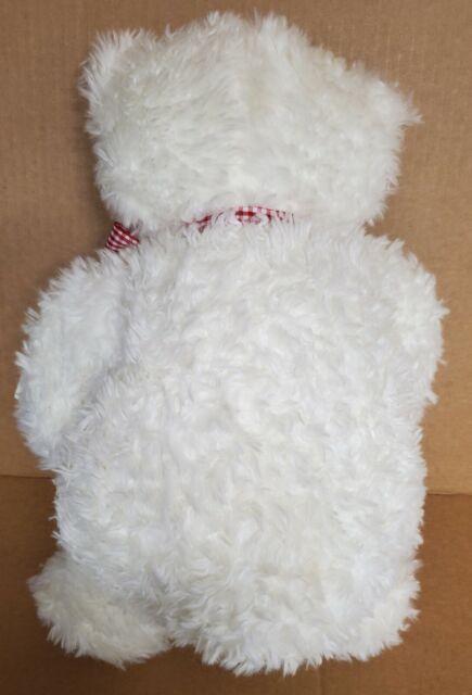 From My Heart Teddy Bear with Zippered Heart Pouch, 14"H