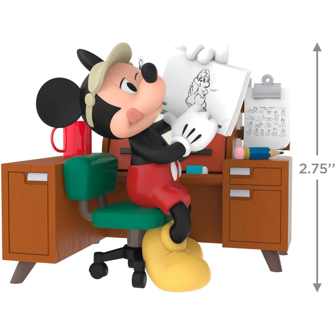 From Sketch to Screen Disney Mickey Mouse 2025 Keepsake Ornament