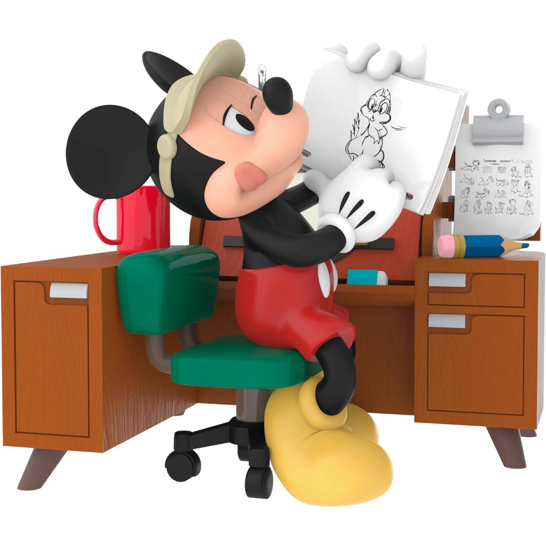 From Sketch to Screen Disney Mickey Mouse 2025 Keepsake Ornament