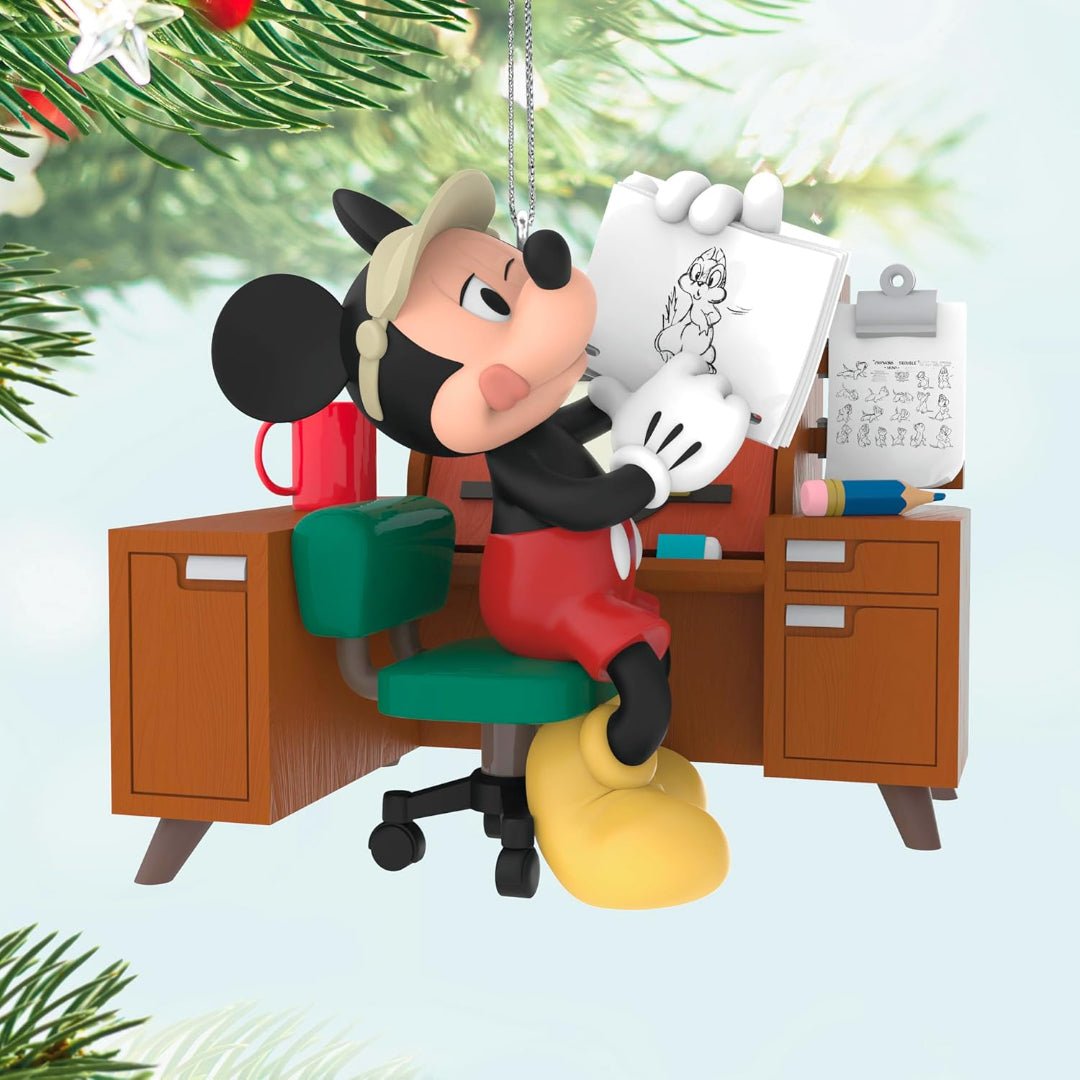 From Sketch to Screen Disney Mickey Mouse 2025 Keepsake Ornament