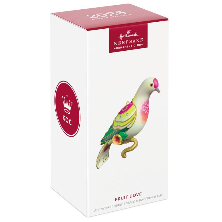 Fruit Dove 2025 Keepsake Ornament