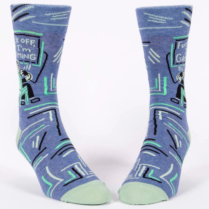 Fuck Off, I'm Gaming Men's Socks