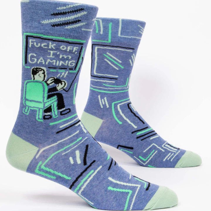 Fuck Off, I'm Gaming Men's Socks