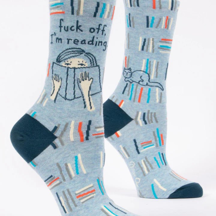 Fuck Off, I'm Reading Crew Sock