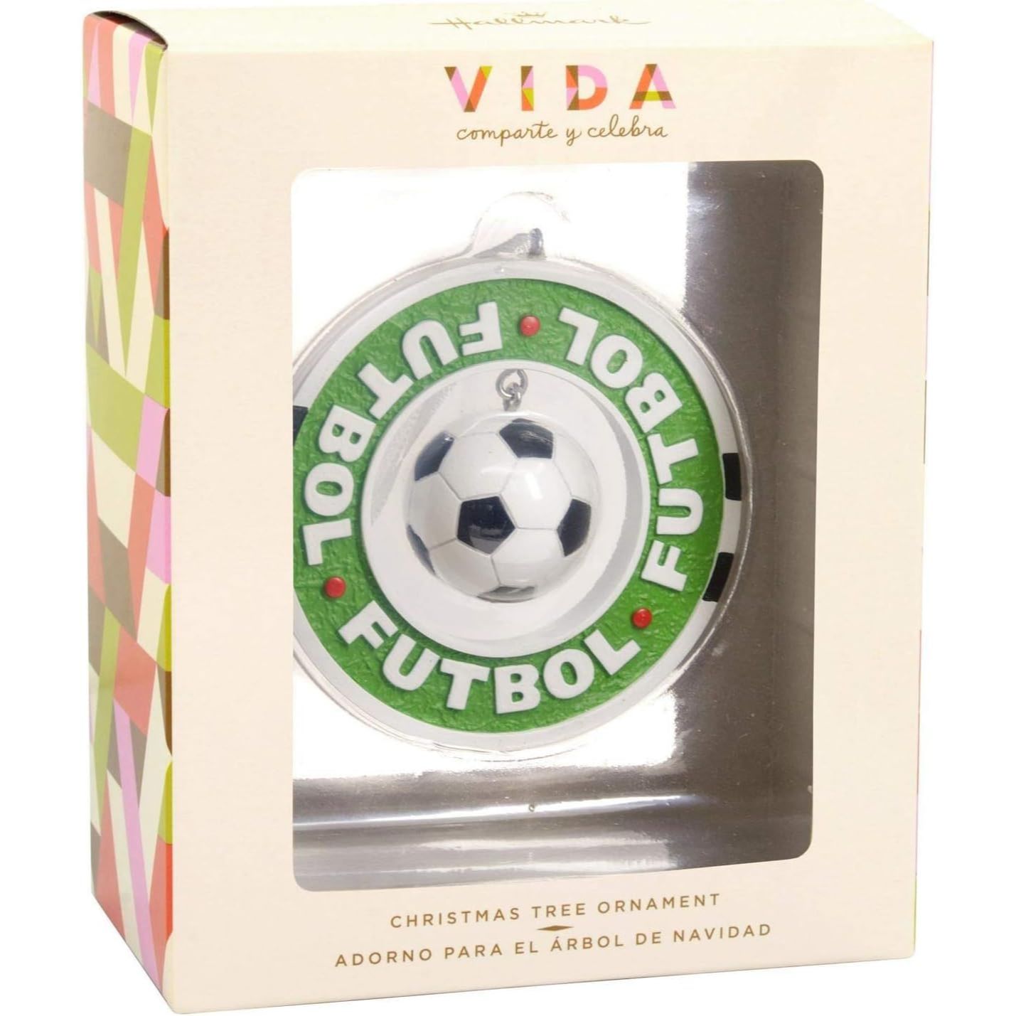 Futbol Soccer Spanish, Hallmark Vida Christmas Ornament