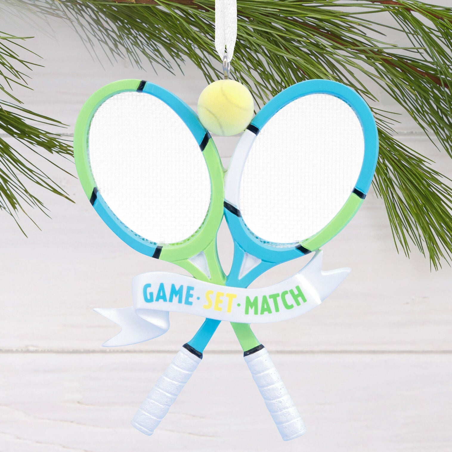 Game Set Match Tennis Hallmark Ornament