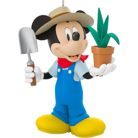 Gardener Mickey 4th in the All About Mickey! series 2025 Keepsake Ornament