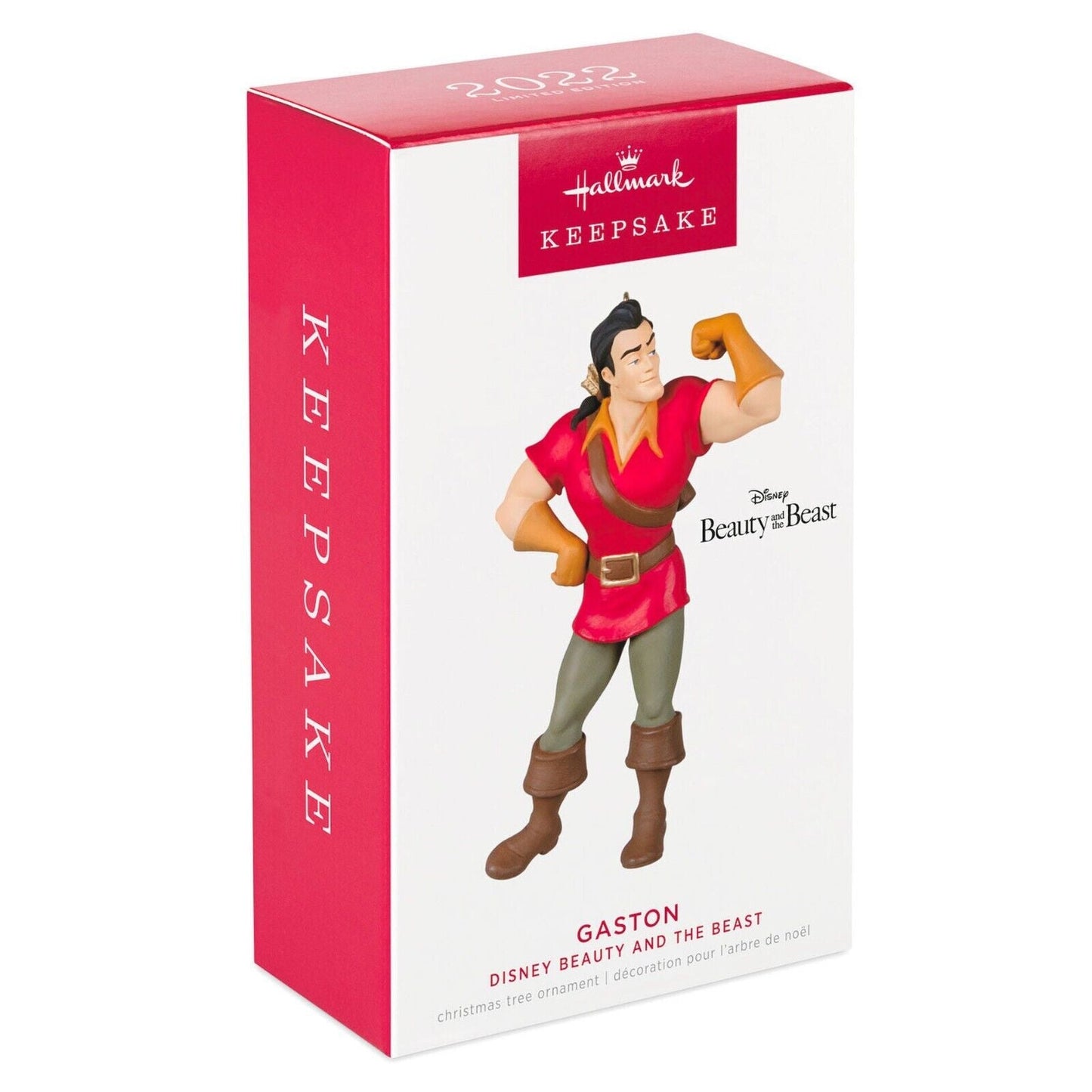 Gaston, Disney, Beauty and the Beast, 2022 Hallmark Ornament Limited Quantity