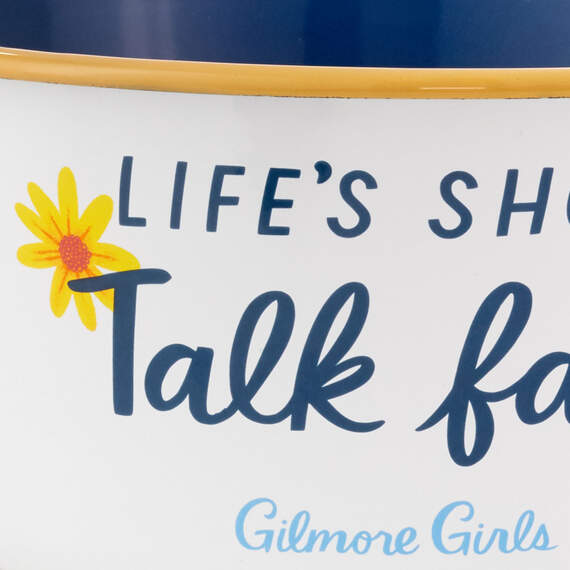 Gilmore Girls Life's Short, Talk Fast Popcorn Bowl