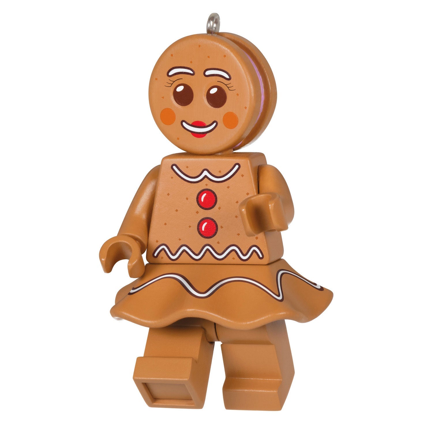 Gingerbread Woman LEGO Minifigure, 2023 Keepsake Ornament