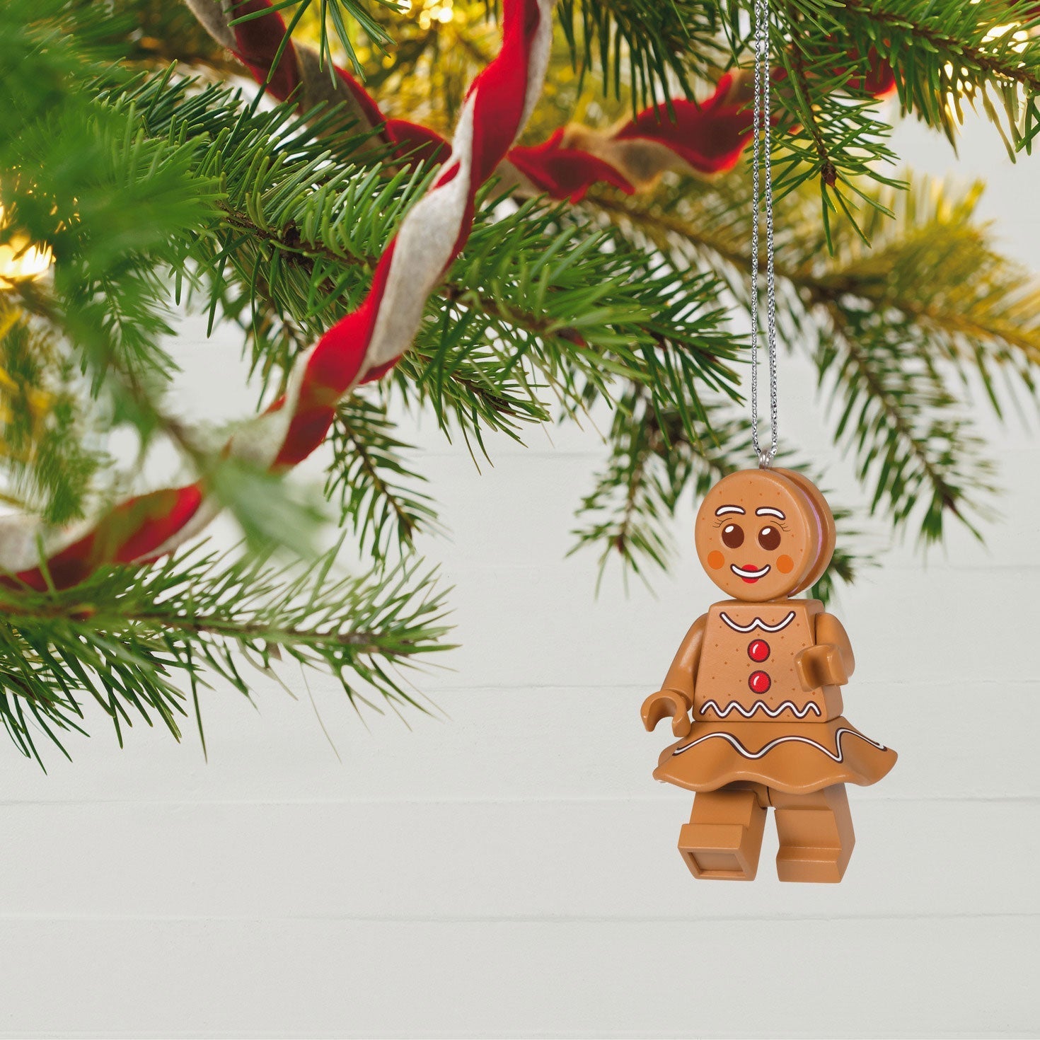 Gingerbread Woman LEGO Minifigure, 2023 Keepsake Ornament