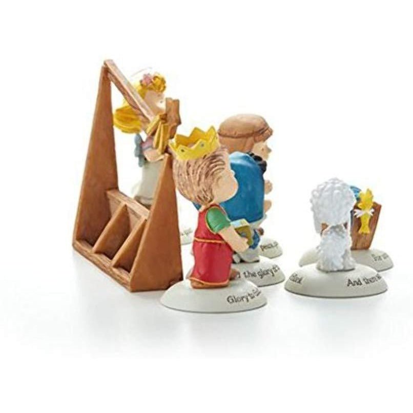 Glad Tidings Nativity Peanuts Gallery Figurines (Set of 7)