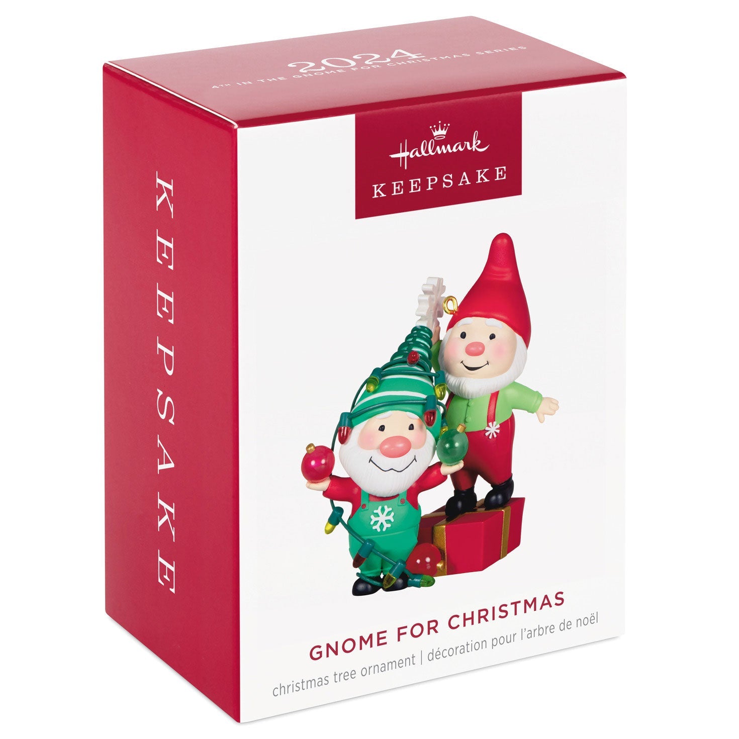 Gnome for Christmas #4 2024 Keepsake Ornament