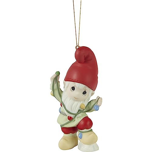 Gnome Worry, Be Happy Porcelain Ornament