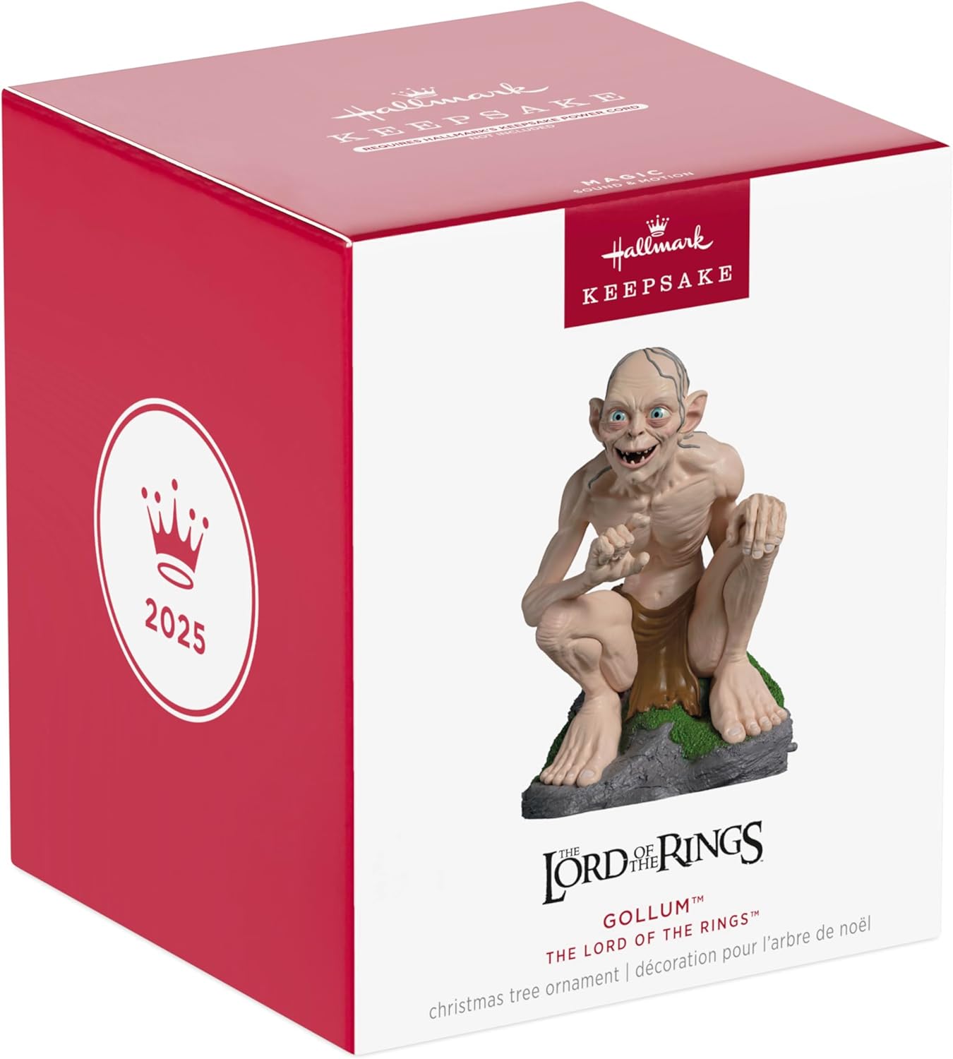Gollum The Lord of the Rings 2025 Keepsake Ornament