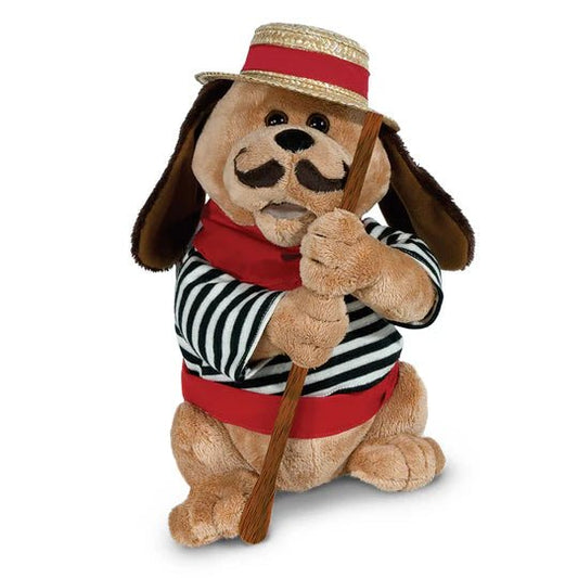 Gondolomio the Romantic Italian Animated Plush Puppy Dog