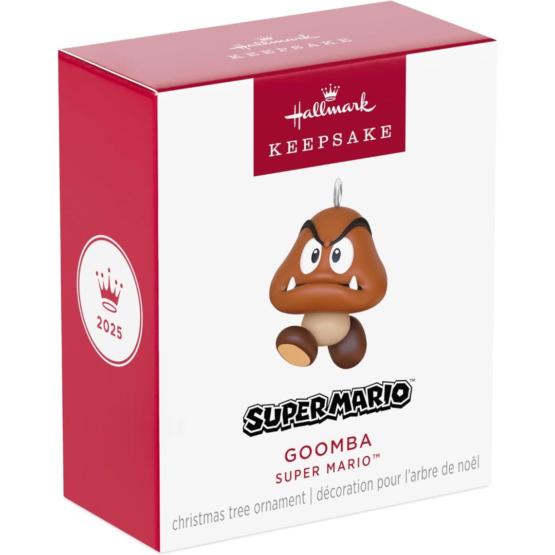 Goomba Super Mario 2025 Keepsake Miniature Ornament