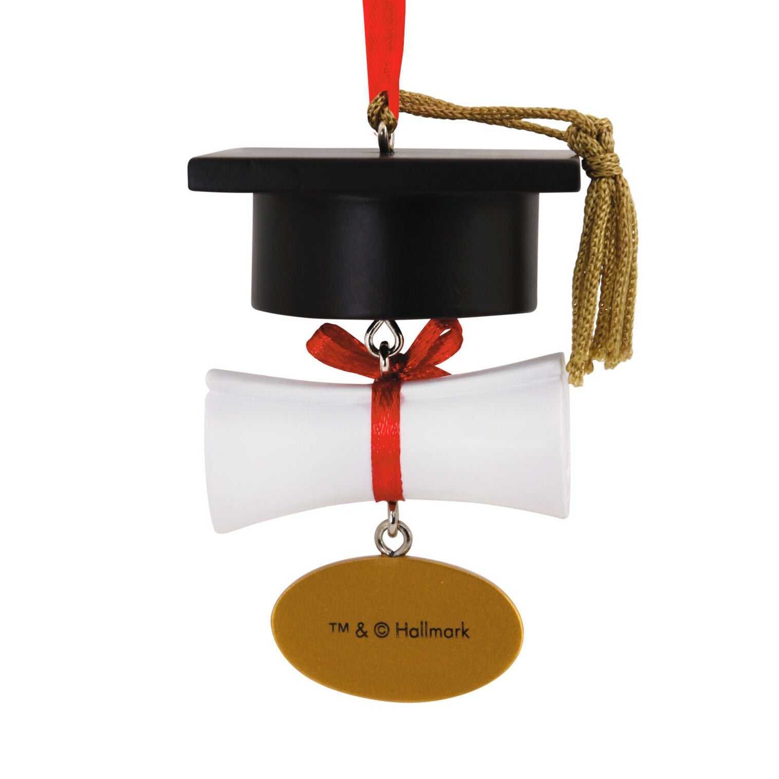 Graduation Cap and Diploma 2024 Hallmark Ornament