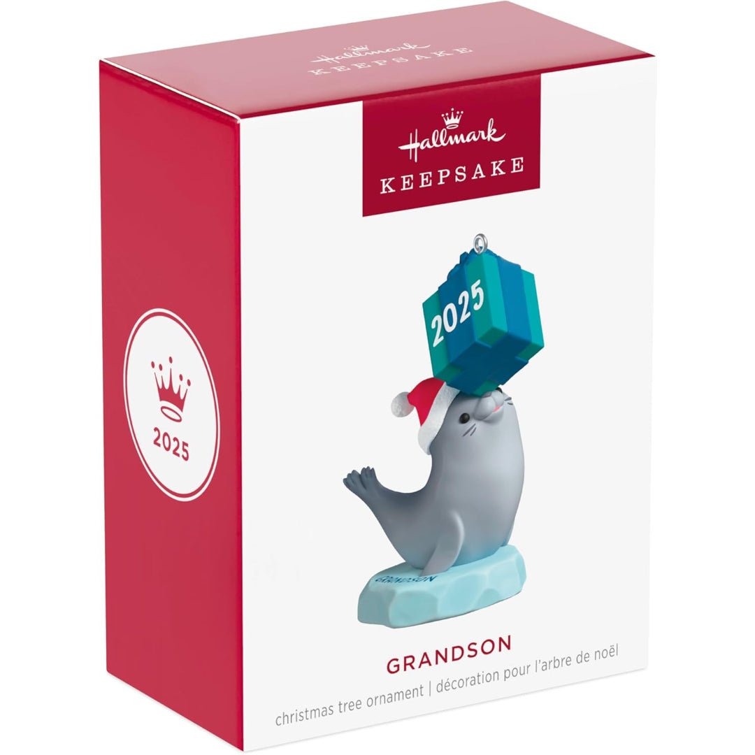 Grandson 2025 Keepsake Ornament