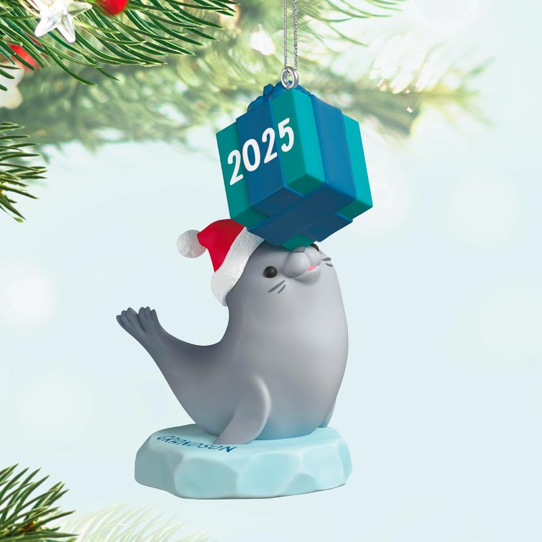Grandson 2025 Keepsake Ornament
