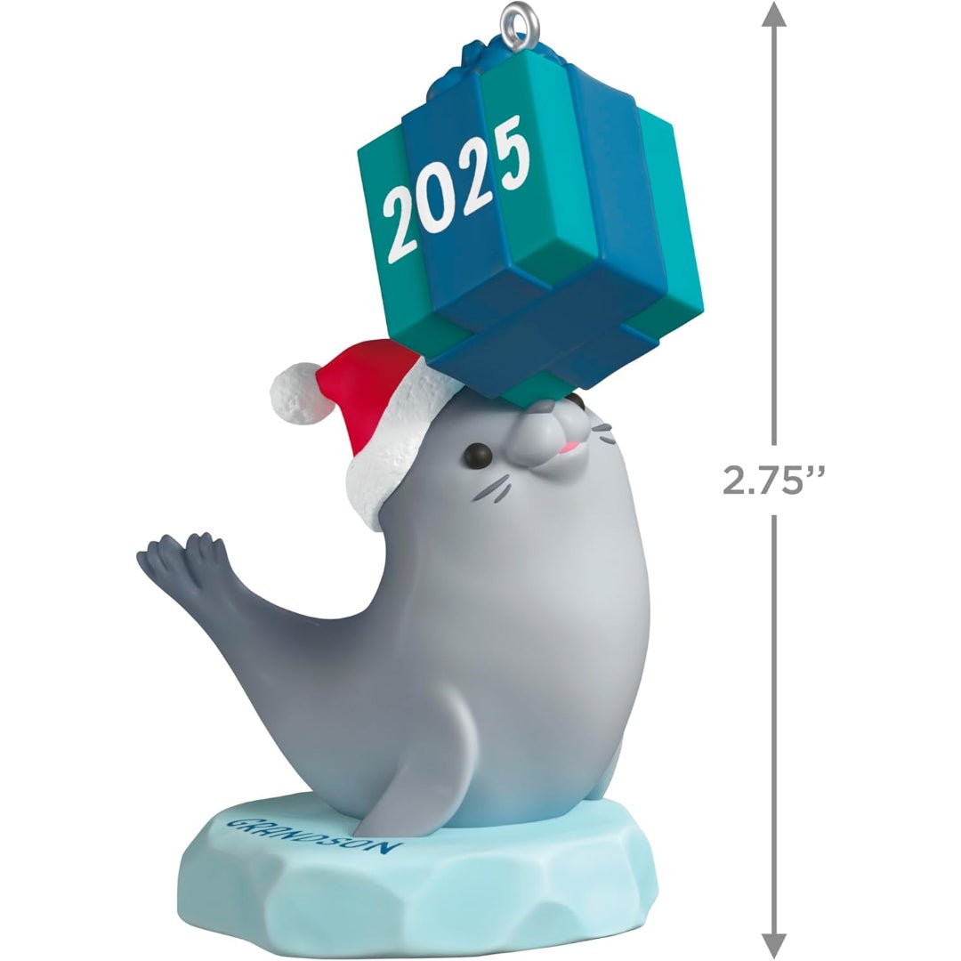 Grandson 2025 Keepsake Ornament