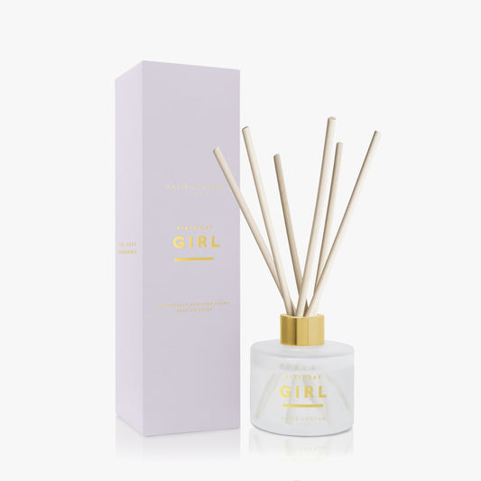 Grapefruit And Pink Peony 'Birthday Girl' Sentiment Reed Diffuser, 3.4 fl. oz