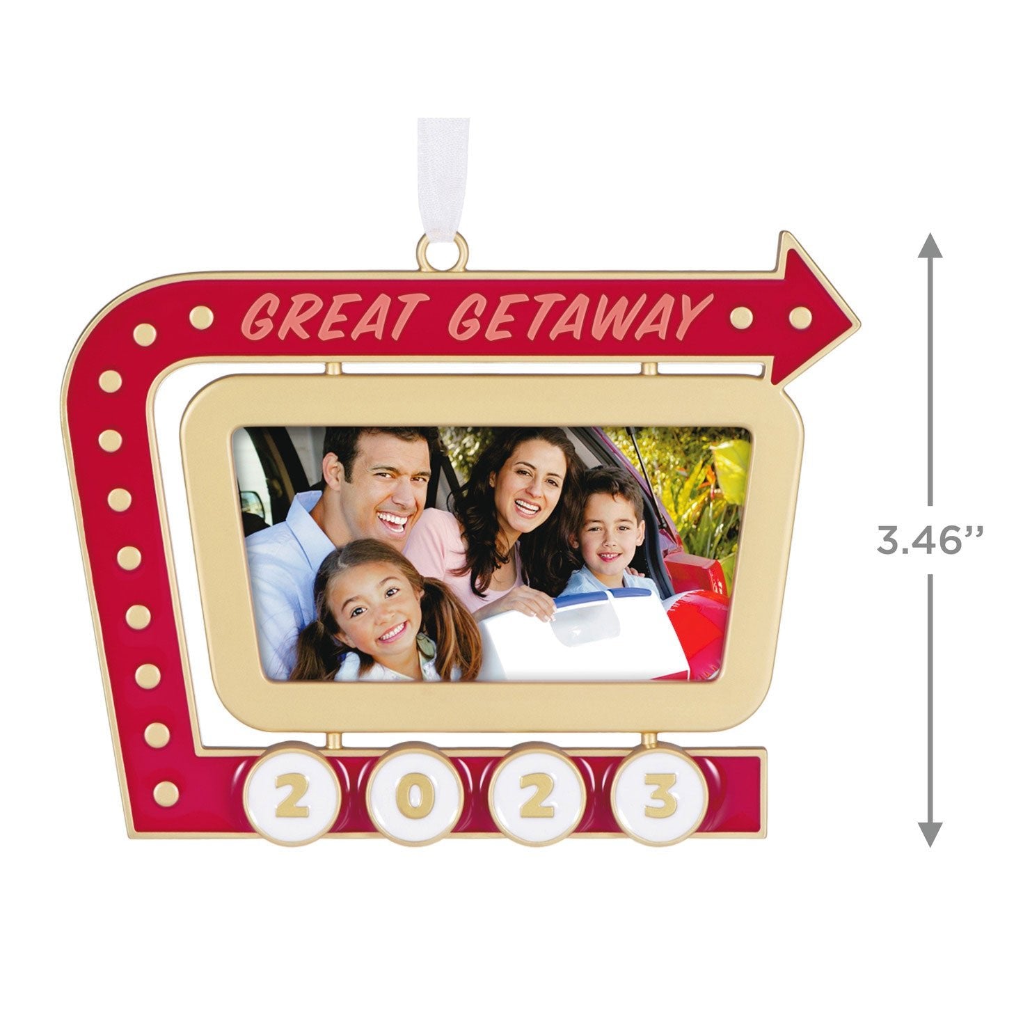 Great Getaway Photo Frame, 2023 Keepsake Ornament