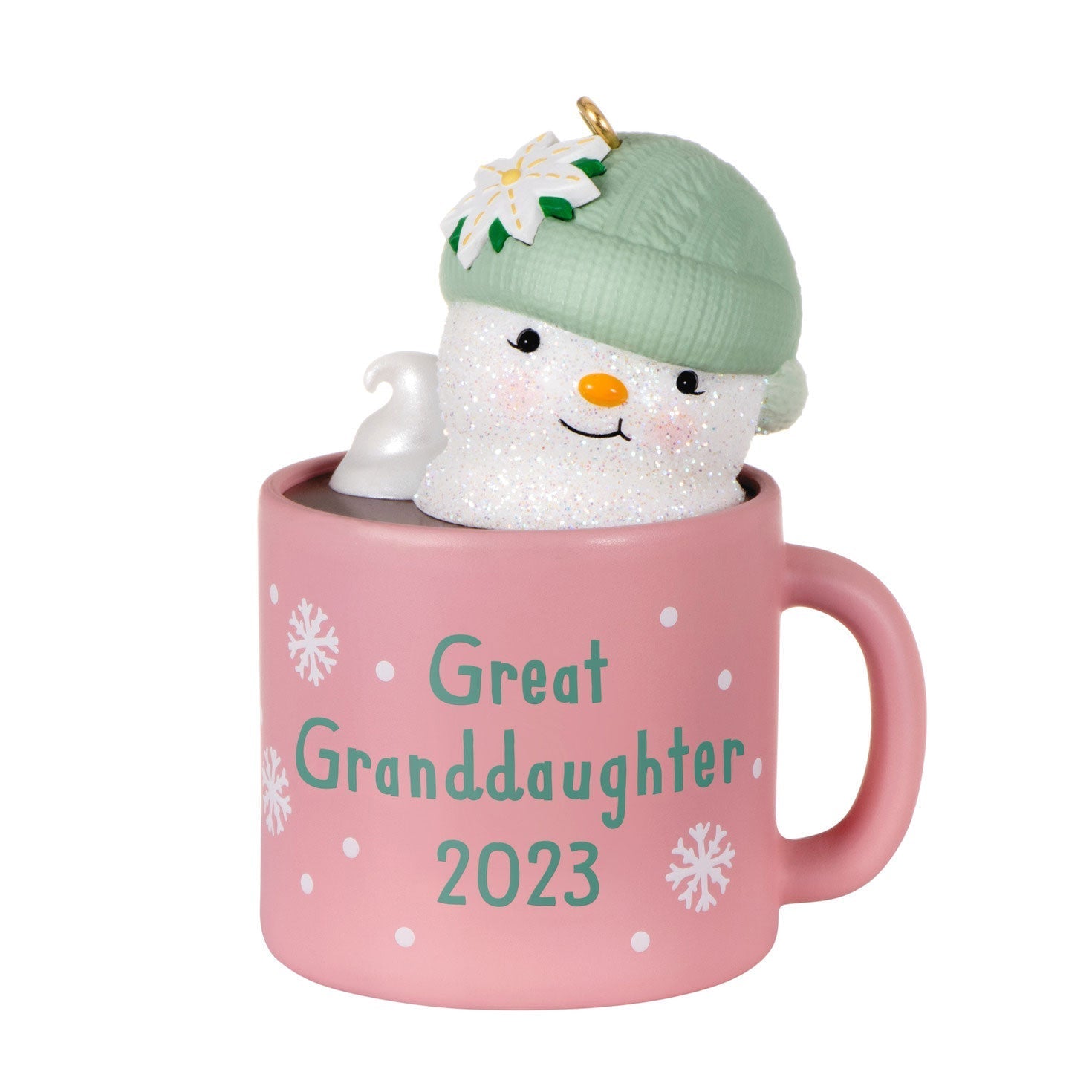 Great Granddaughter Hot Cocoa Mug, 2023 Keepsake Ornament