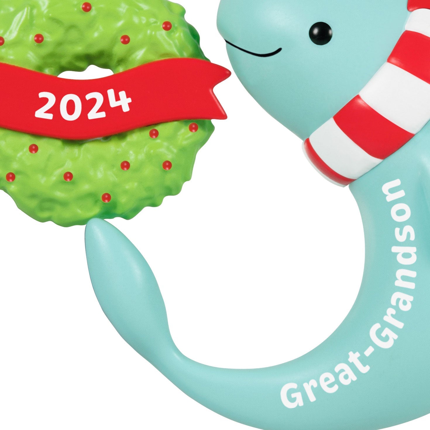 Great - Grandson Narwhal 2024 Keepsake Ornament