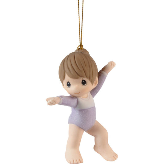 Greatness Is Already Inside You Brunette Ornament