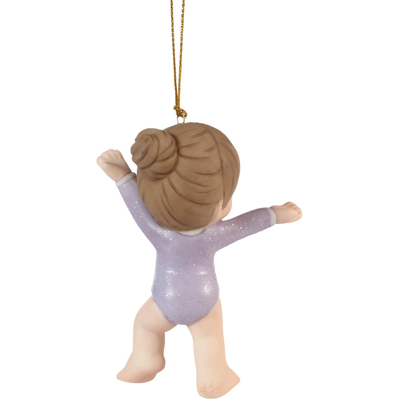 Greatness Is Already Inside You Brunette Ornament