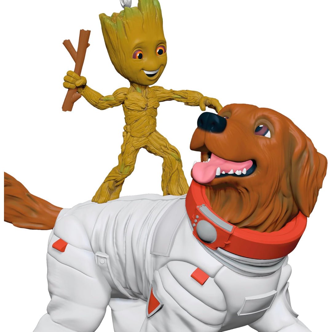 Groot and Cosmo Guardians of the Galaxy 2025 Keepsake Ornament