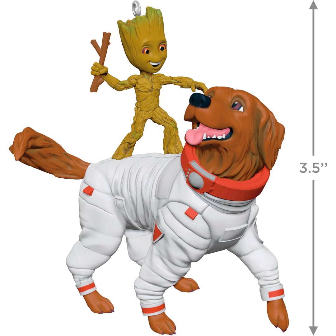 Groot and Cosmo Guardians of the Galaxy 2025 Keepsake Ornament