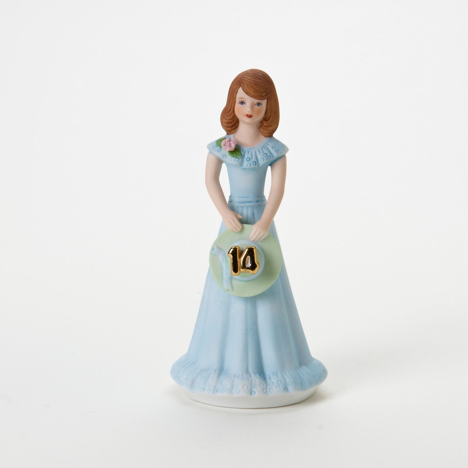 Growing Up Girls “Brunette Age 14” Porcelain Figurine, 6.5”