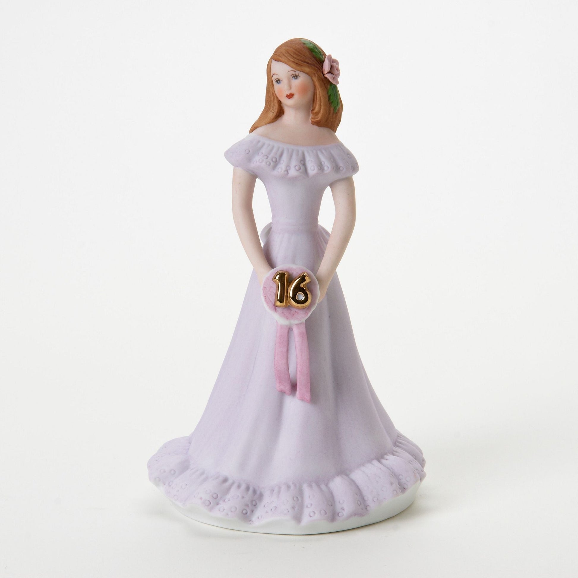 Growing Up Girls “Brunette Age 16” Porcelain Figurine, 6.5”