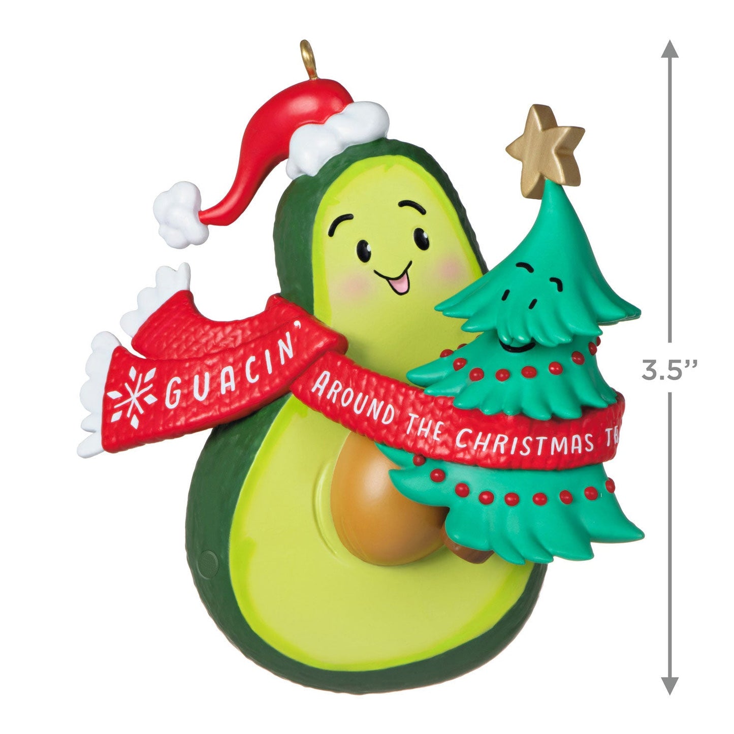 Guacin' Around the Christmas Tree, 2023 Keepsake Ornament With Sound