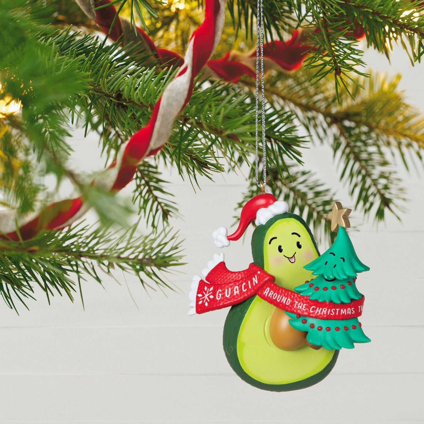 Guacin' Around the Christmas Tree, 2023 Keepsake Ornament With Sound