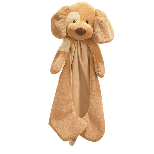 Gund Baby Spunky The Dog Huggybuddy with Built - in Baby Blanket, 15”