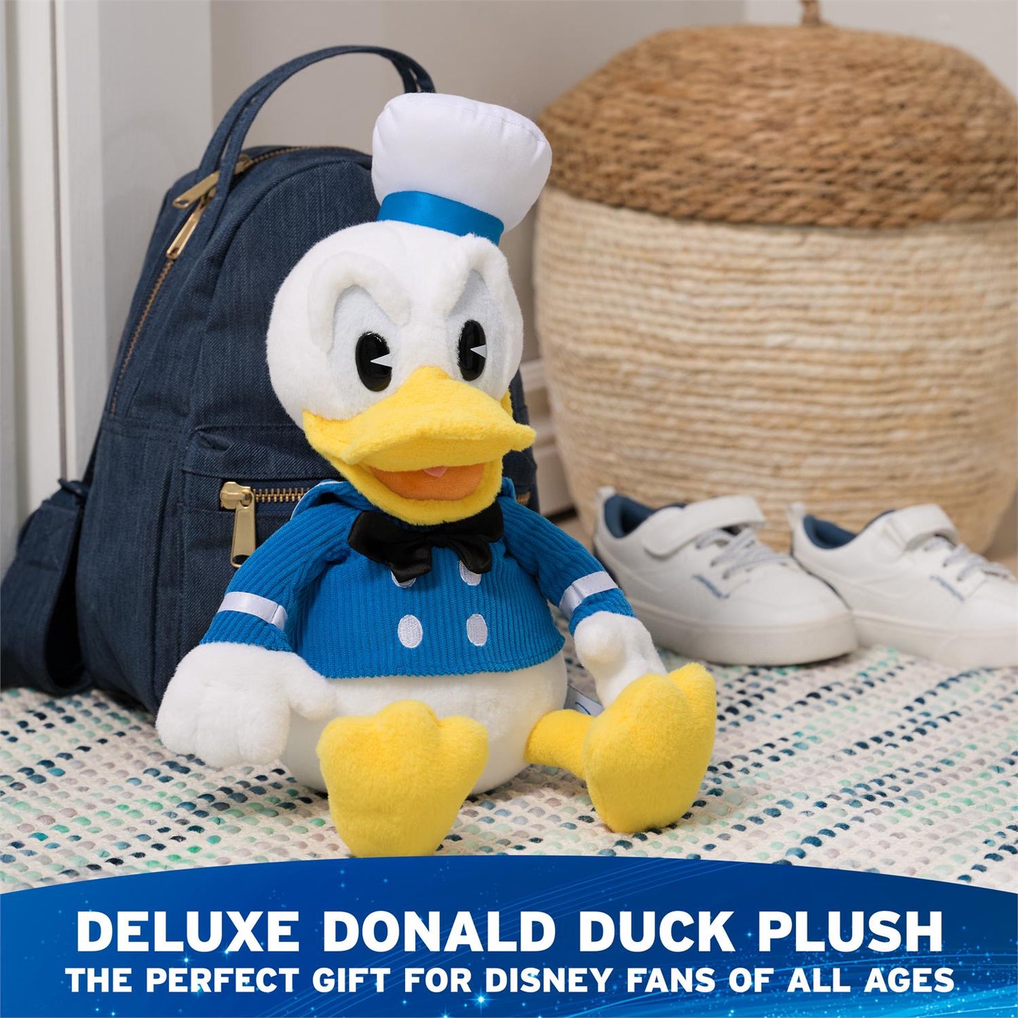 Gund Disney Mickey and Friends, Donald Duck Classic Plush, 14”
