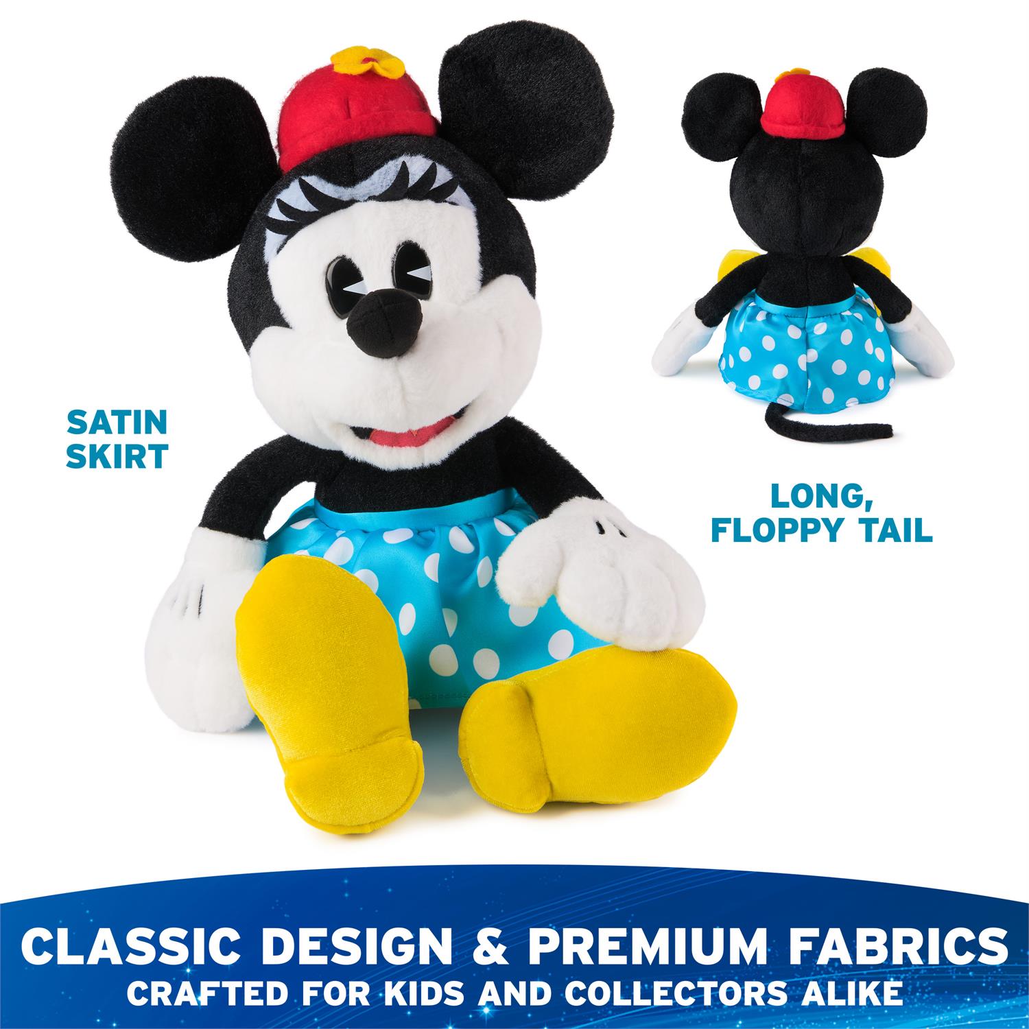 Gund Disney Mickey and Friends, Minnie Mouse Classic Plush, 14”