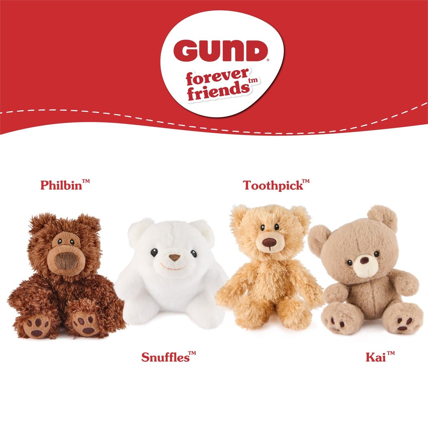Gund Forever Friends 4 - Inch Mini Plush
