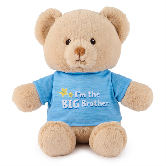 Gund I'm The Big Brother Tan Bear, 12”