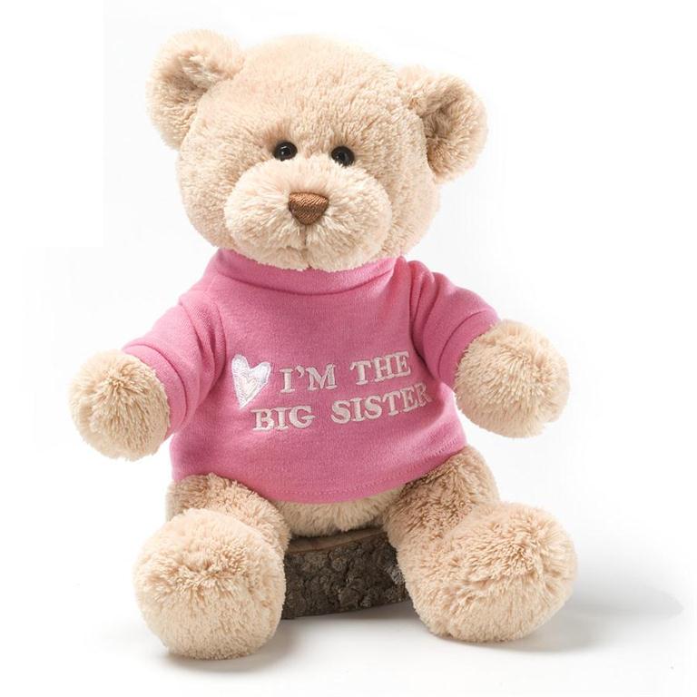 Gund I'm the Big Sister Bear, 12"