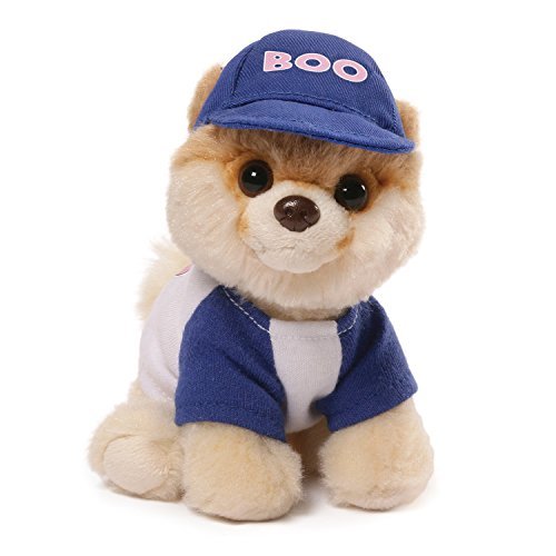GUND Itty Bitty Boo #31 Baseball Dog Stuffed Animal Plush, 5"H