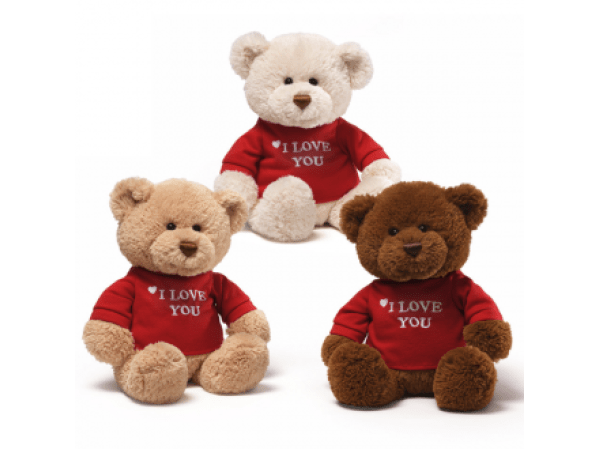 Gund Message Bear - I Love You