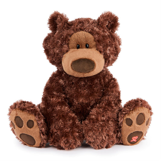 Gund Philbin Classic Teddy Bear, Chocolate Brown, 18”