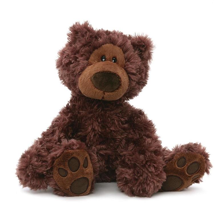 Gund Philbin the Teddy Bear, Chocolate, 12"